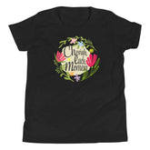 Cherish Each Moment Spring Flowers Youth Short Sleeve T-Shirt, Tees, $ 27.50, A Moment Of Now™
